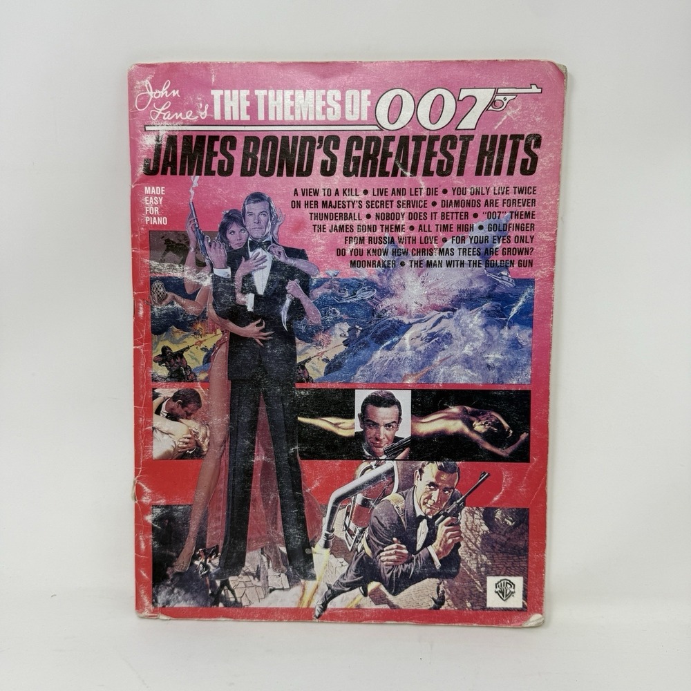 The Themes of 007 - James Bond's Greatest Hits songbook ©1984